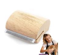 Brosse Clean'Poils, Brosse Clean Poil Chien, Élimine Sous-Poil & Poils Morts pour Cheval, Chien et Chat, Toilettage Adapté aux Poils Courts et Longs, Pelage Doux et Brillant, 3 Tailles (Klein)