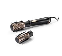 BaByliss Brosse soufflante rotative Big Hair Dual 1000 AS962E - 1000 W - Noir et Or/Noir-Rose G