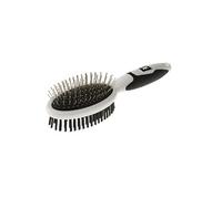 Brosse Combinée Poils-épingles en Acier GRO 5763 PREMIUM, pour Chiens et Chats à Poils Courts, Moyens et Longs
