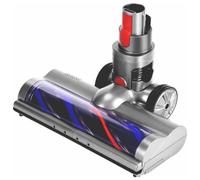 Brosse, embout pour Aspirateurs Compatible Dyson V7, V8, V10, V11, V15 - tête de Nettoyage à Entraînement Direct avec led - Sols Durs et Moquettes - SOS accessoire