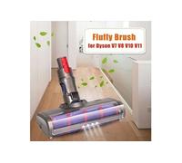 Brosse Compatible pour Dyson V7 V8 V10 V11 V15 , Brosse Turbo de Nettoyage à Entraînement Direct Acessoire avec 4 Lumières LED G
