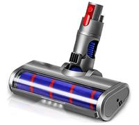 Brosse Compatible pour Dyson V7 V8 V10 V11 V15 V16, Brosse Turbo de Nettoyage à Entraînement Direct Acessoire avec 4 Lumières LED
