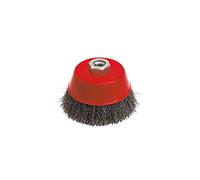 BROSSE CONIQUE D.100 M14 FIL 0.30 ACIER ONDULE