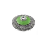 Brosse conique, en inox 100 mm, 0,35 mm, 12500 U/ min, 14 1pc