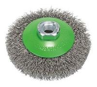 Bosch Brosse conique 2608622108, inox 100 mm, fil 0,35 mm, M14, 12 500 tr/min