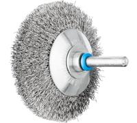 Brosse conique KBU INOX D.70mm épaisseur de fil 0,2mm VA 15000min-¹ 10 pces.PFERD 43220057
