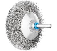 Brosse conique KBU INOX D.80mm épaisseur de fil 0,3mm VA 12000min-¹ 10 pces.PFERD 43220082