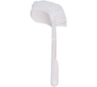 Brosse - coudée - monture 355 mm - nylon PP - blanc