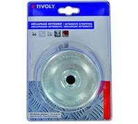 Tivoly Brosse coupe pour meuleuse Xt20252006003 M14 – Fil acier torsadé Ø 90 mm