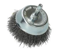 Brosse coupe ondulée acier Norton Ø 75 mm pour perceuse