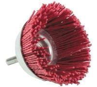 Brosse coupe - TIVOLY - D: 65 mm - Fils de nylon rouge - Décapage