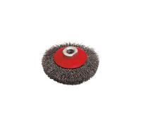 Leman Machine Brosse cuvette 520.100V pour meuleuse D.100 mm M14 fil acier ondulé 0,30 mm