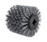 Brosse cylindrique en nylon pour machine à polir 120 x 100 mm