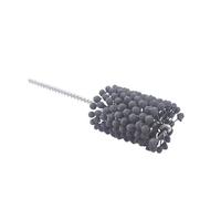Brosse cylindrique flexible grain 40-77 mm - Grain 120 - Outil de ponçage en carbure de silicium - Cylindre de frein hydraulique - Guide de soupape - Aluminium (68 mm Grit240)