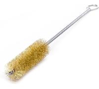 Brosse cylindrique L.300mm D.10mm 0,15mm garniture en fil de laiton-L.100mm 10 LESSMANN 542703