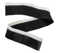 Brosse D’aspirateur pour Défonceuse, Bande Nylon 100mm X 1 M | Nylon et Toile Noirs, Système à Dégagement Rapide, Blocage Constant des Poussières, pour Atelier et Extraction