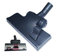 Brosse d’aspirateur universelle 35 mm avec articulation, roulettes et couronne commutable - Pour aspirateurs avec tube télescopique