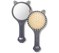Brosse d m lante secr te I DEW CARE Tap avec miroir | Design ergonomique et mignon pour tous types de cheveux Cadeaux pour femmes et filles