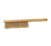 Brosse D'Abeilles Bristle Soft Pandon en Bois Non Toxique Outils de Maintien D'Abeilles Durables, 16.1x3,4 Pouce, Bristle Log +, pour Balayer la Brosse D'abeille dans le But de