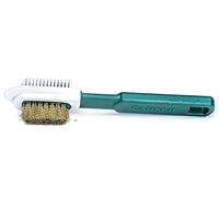 Brosse Daim Nubuck en Laiton et Caoutchouc