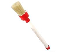 Brosse d'application pour réparation de pneus avec coude et droit, poignée ergonomique pour une utilisation confortable et efficace (droite)