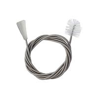 Brosse d'aquarium pour tuyau de filtre à eau Tuyau d'air Brosse d'aquarium en acier inoxydable Accessoires d'eau Brosse d'aquarium