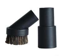 Brosse d'aspirateur à poils souples avec adaptateur pour requin, embout rond de 32 mm à 35 mm pour nettoyer les meubles et les abat-jours