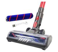 Brosse d'aspirateur DYS V7-V15 2 en 1 for sols et tapis, motorisée, multi-angle, rouleau souple