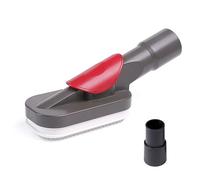 Brosse d'aspirateur pour chien, brosse pour animaux de compagnie, pour Dyson, Sharco, Miele, Karcher et autres (1 brosse individuelle, 1 adaptateur de tête 35-32)