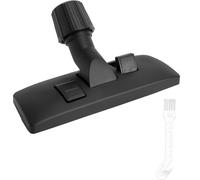 Brosse d'aspirateur universelle 32-37 mm pour sols durs - Pour parquet, carrelage, stratifié, raccord rond 32/35/36/37 mm, compatible avec Miele, AEG, Siemens, Bosch, Kärcher, Electrolux, Rowenta