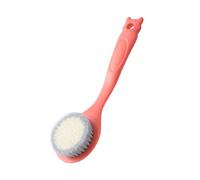 Brosse De Bain, Brosse De Nettoyage Du Dos À Manche Court, Poils Doux, Exfoliation Forte, Adaptée Au Bain Quotidien Des Enfants(Color2)