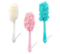Brosse de Bain Dos à Long Manche, Nettoyage Doux du Corps | PP et Pe, Corde Suspendre, Usage, pour Dos et Peau Entière, Toute Saison