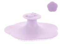 Brosse de Bain en Silicone pour Shampoing et Massage du Cuir Chevelu | Surface Douce pour Peau Sensible, Forme Noeud Floral, pour -nés, Bain Quotidien