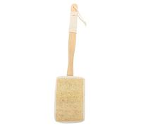 Brosse de bain Loofah - Poignée ergonomique allongée, texture douce, outil de nettoyage durable, brosse à dos facile à atteindre | Lavage complet du corps, soin de la salle de bain, renouvellement de