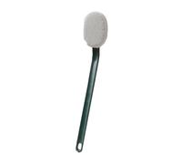 Brosse De Bain, Outil De Nettoyage Du Dos À Long Manche, Tête De Brosse Amovible, Boue De Frottement Puissante, Convient À Différentes Personnes(Green)