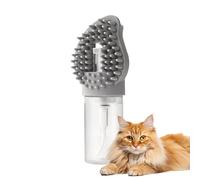 Brosse de bain pour animaux de compagnie - Outil de toilettage avec