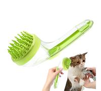 Brosse De Bain Pour Animaux De Compagnie - Peigne De Toilettage Pour Chiens Et Chats Avec Distributeur De Shampooing Intégré | Préplicateurs en Silicone Doux, Brosse De Bain De Massage, Outil De Toile