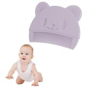 Brosse de bain pour bébé, brosse de tête de berceau pour bébé, brosse de massage en silicone, peigne pour bébé, peigne pour enfants