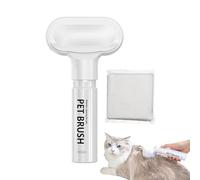 Brosse De Bain Pour Chien - Avec Distributeur De Savon Massage Apaisant - Brosse De Gommage Pour Le Bain Des Chiens | Pour Chaton Lapin Chiot À Poils Courts Ou Longs Chat Nettoyage Et Toilettage