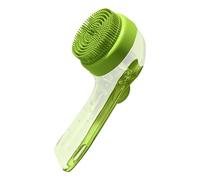 Brosse de bain pour chien, brosse de lavage douce, 19 x 8,5 cm, brosse douce portable, tapis anti-puces, démêlant polyvalent pour chiot, chaton, hygiène du cheval, toilettage