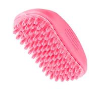 Brosse de bain pour chien - Brosse de toilettage pour chat - Shampoing pour animaux de compagnie - Brosse de massage apaisante - Accessoire de bain pour animaux de compagnie - Pour poils courts ou