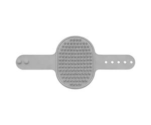 Brosse de bain pour chien, peigne de toilettage en caoutchouc, brosse de toilettage avec anneau réglable, outil de massage, peigne à curry en silicone souple avec style ergonomique, brosse à soothing