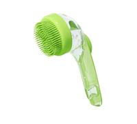 Brosse de bain pour chiens - épurateur de douche pour animaux de compagnie avec distributeur de savon, toilettage, poils de massage doux | Outil de bain pour chiens à cheveux longs courts, chats, nett