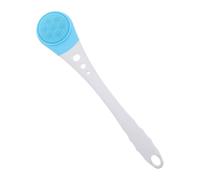 Brosse de Bain Rotative Électrique pour Exfoliation à Long Manche | Recharge Usb, Étanche, Corps Abs, Tête Incluse, Usage Bain et Dos, Couleur Bleue
