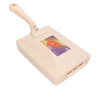 Brosse de Balayage de débris de Tapis, Brosse de Nettoyage de poussière à Main à Double Rouleau pour vêtements de lit et de Bureau
