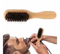 Brosse De Barbe Pour Les Hommes - Brosse De Lisseur De La Barbe | Brosse À Poils De Sanglier | Set De Toilettage Des Barbes Et Moustaches | Peigne À Moustache Adapté À L'apprivoisement, À La Mise En F