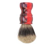 Brosse de barbe pour les hommes | Conception portable et ergonomique | Fibres douces pour les soins doux | Matériau robuste et faux cheveux | Utilisation de la maison/du salon