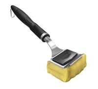 Brosse de barbecue à poignée ergonomique antirouille pour mettre en évidence les poils du déni d'abri de jardin, construction dense pour un nettoyage complet des rayures, brosse de barbecue sûre avec