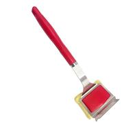 Brosse de barbecue à poignée ergonomique antirouille pour mettre en évidence les poils du déni d'abri de jardin, construction dense pour un nettoyage complet des rayures, brosse de barbecue sûre avec