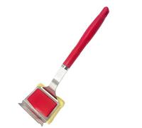 Brosse de barbecue à poignée ergonomique antirouille pour mettre en évidence les poils du déni d'abri de jardin, construction dense pour un nettoyage complet des rayures, brosse de barbecue sûre avec